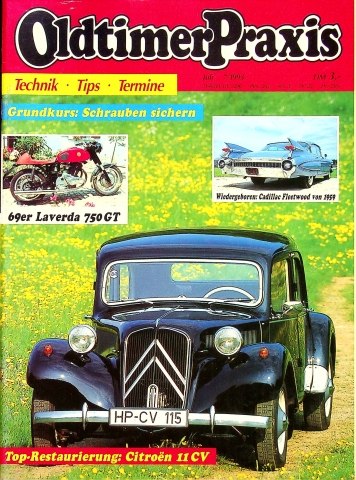 Deckblatt Oldtimer Praxis (07/1993)